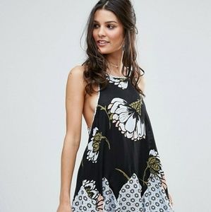 Free People Someone Like You Floral Slip Dress